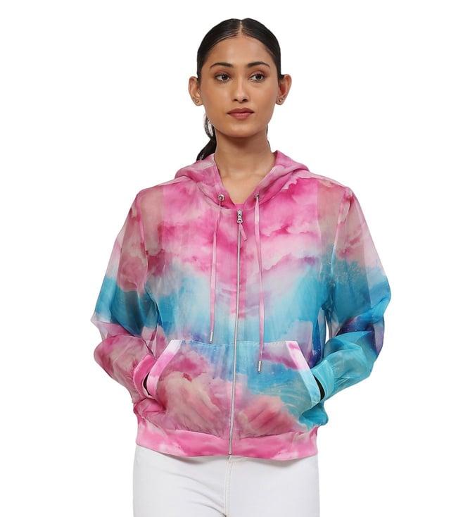 satya paul soft pink taffy heaven jacket