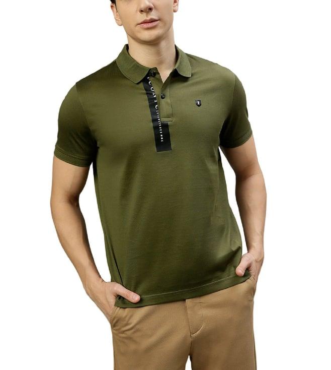 iconic green regular fit t-shirt