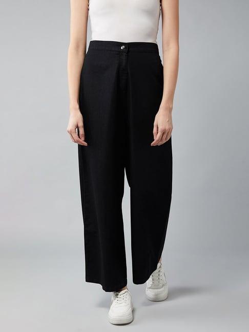 dolce crudo black high rise pants