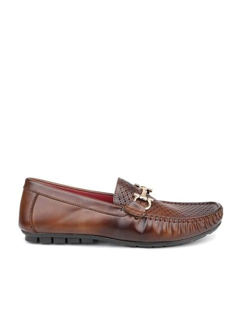 atesber men's tan casual loafers