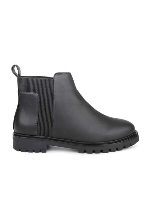 inc.5 women's black chelsea boots