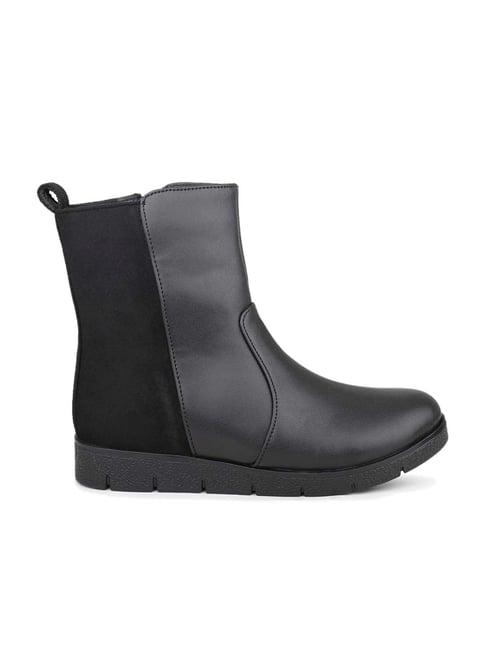 inc.5 women's black casual booties