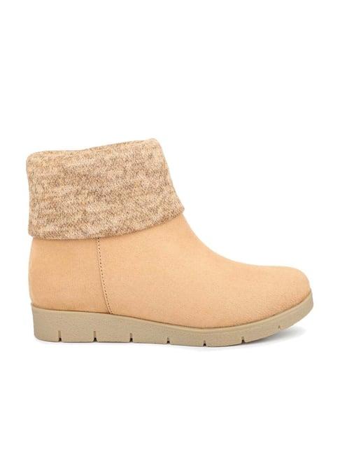 inc.5 women's tan casual boots