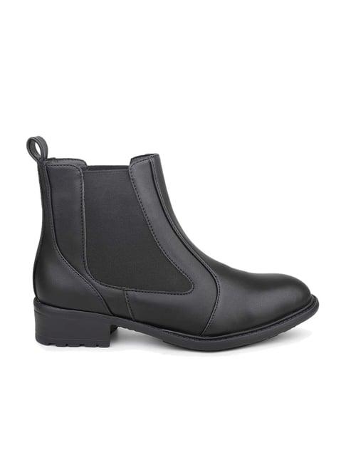 inc.5 women's black chelsea boots