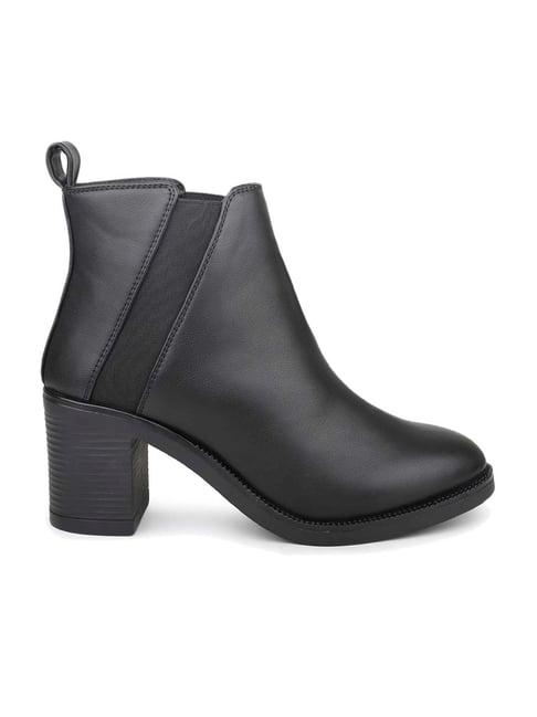 inc.5 women's black chelsea boots