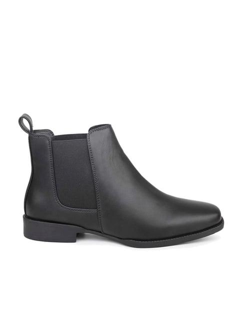 inc.5 women's black chelsea boots