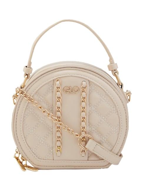 globus nude embellished small handbag