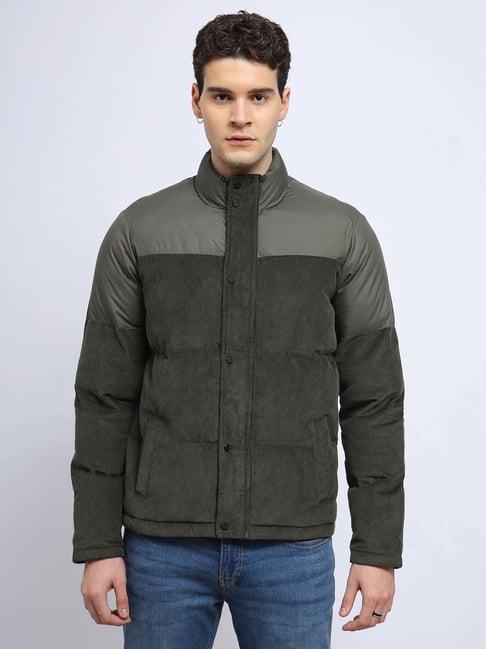 lee olive regular fit jacket