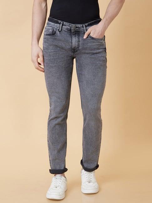 being human grey slim fit jeans