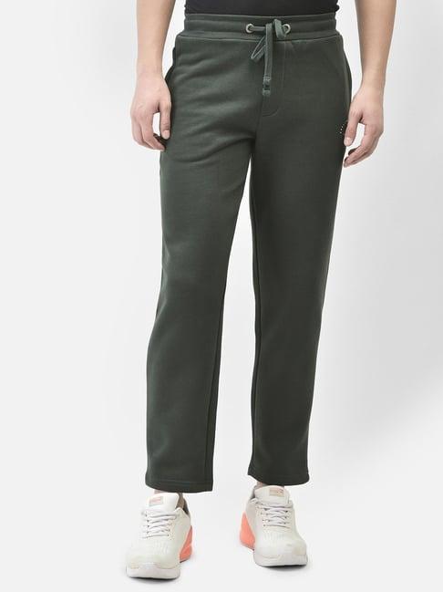 crimsoune club olive slim fit trackpants