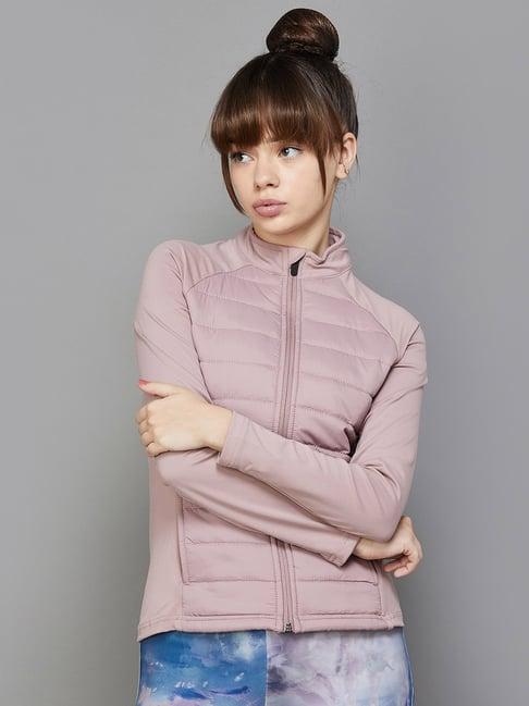 kappa pink quilted sports jacket