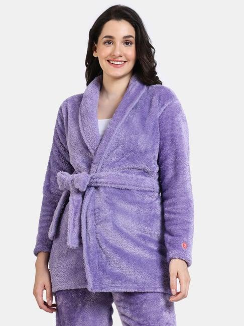 zivame purple robe