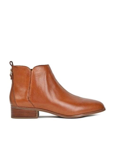 aldo women's rust casual booties