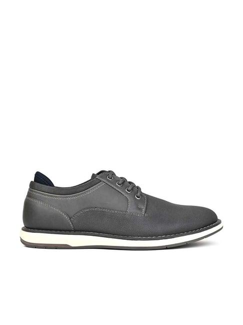 aldo men's grey derby shoes