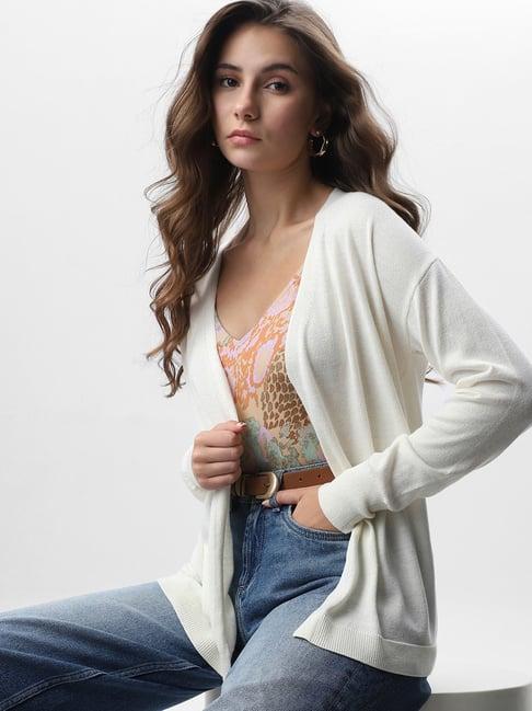 vero moda off white cardigan