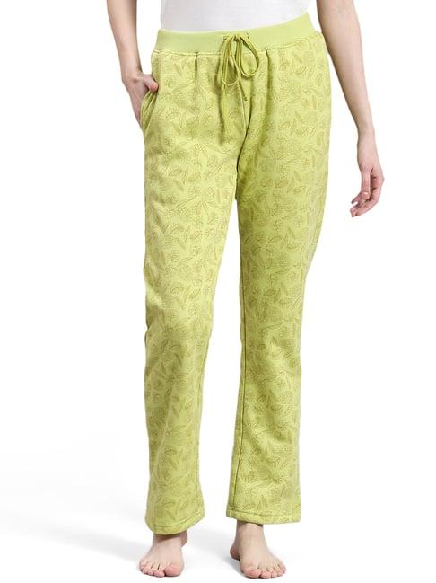 monte carlo lime green printed pyjamas