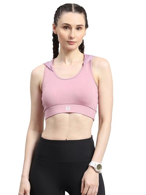 rock.it mauve full coverage sports bra