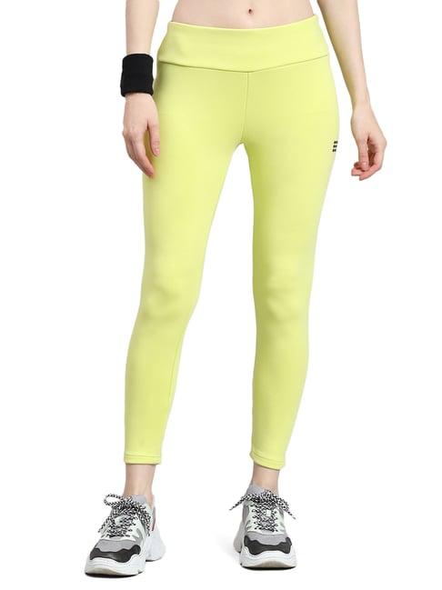 rock.it lime green regular fit trackpants