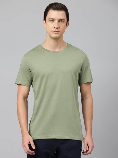 van heusen green t-shirt