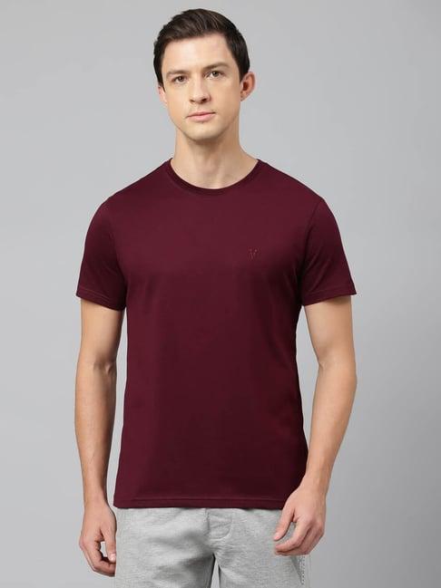 van heusen wine t-shirt