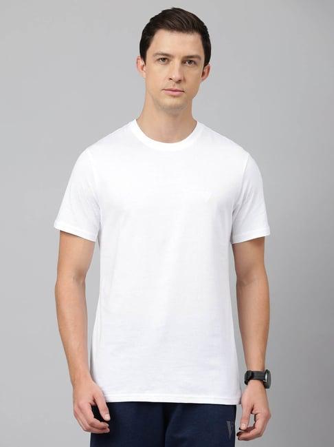 van heusen white t-shirt