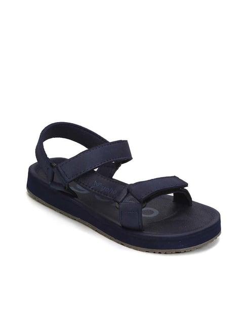 yoho men's navy floater sandals