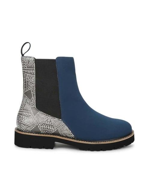 yoho women's navy chelsea boots