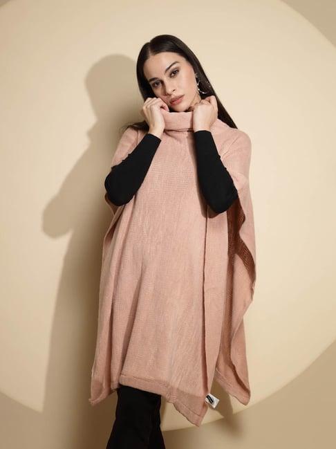 global republic pink acrylic poncho