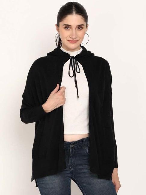 neudis black hood neck shrug