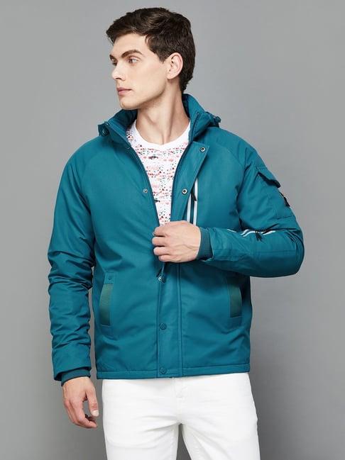 bossini aqua regular fit hooded jacket