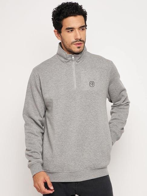 club york grey regular fit sweatshirt