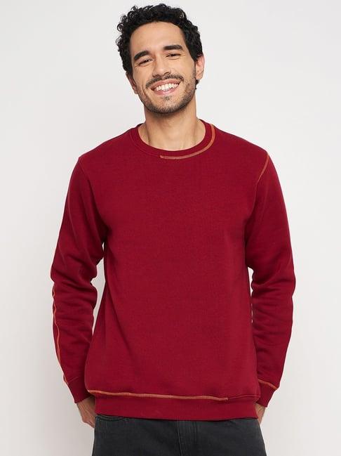 club york wine regular fit sweatshirt