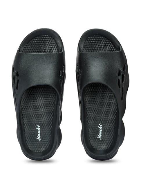 yuuki men's breezy black slides