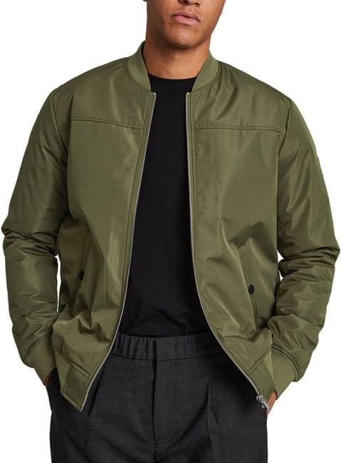 matinique olive regular fit bomber jacket