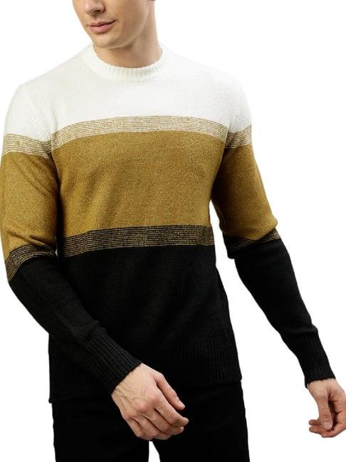 lindbergh multi regular fit colour block sweaters