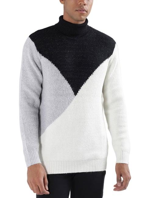 lindbergh multi regular fit colour block sweaters