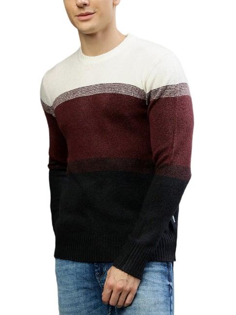 lindbergh multi regular fit colour block sweaters