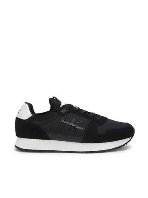 calvin klein jeans men's black casual sneakers