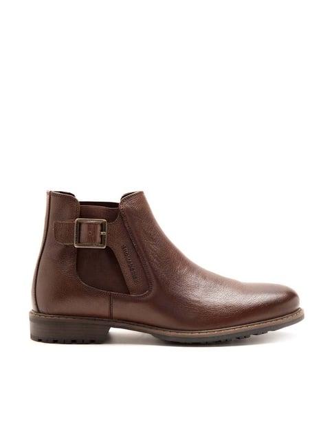 thomas crick men's teak chelsea boots