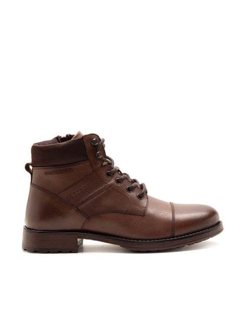 thomas crick men's teak derby boots