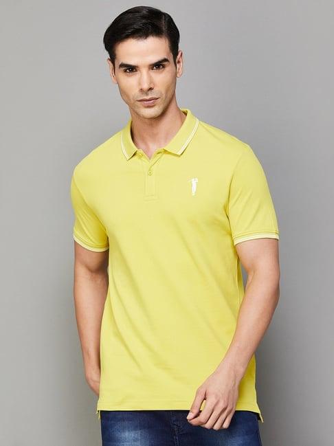 bossini lime regular fit polo t-shirt