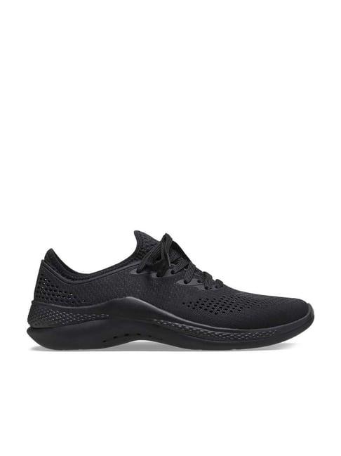 crocs men's literide 360 black running shoes