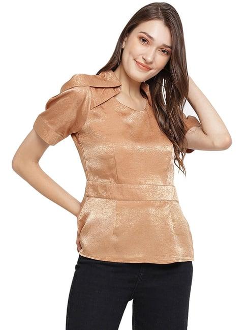 latin quarters beige top