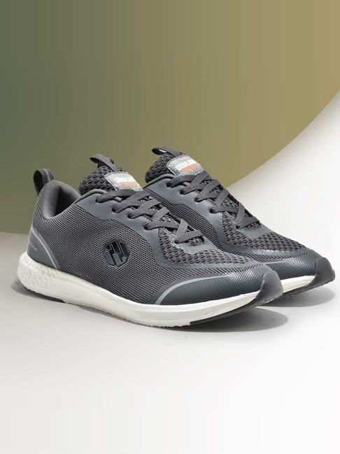 woodland men's grey running shoes