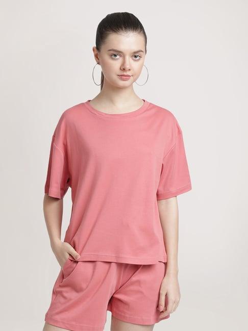 bene kleed peach t-shirt