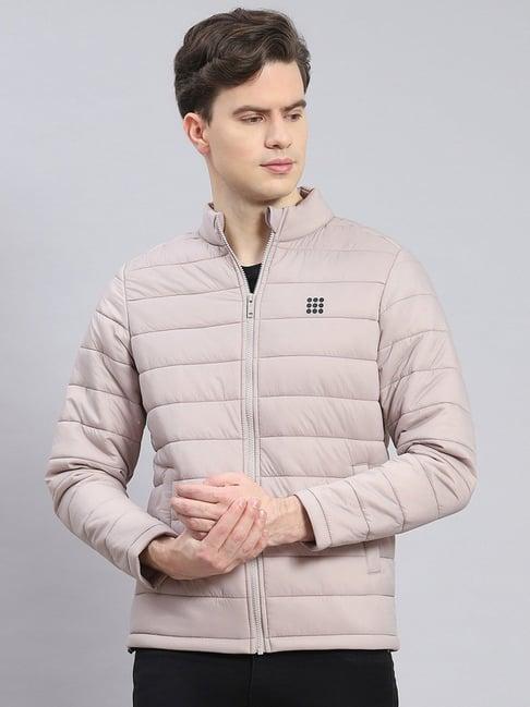 rock.it grey regular fit quilted jacket