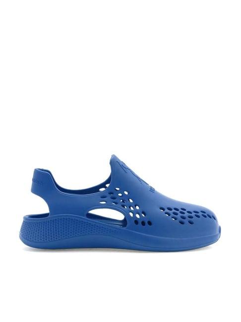 u.s. polo assn. men's royal blue back strap clogs