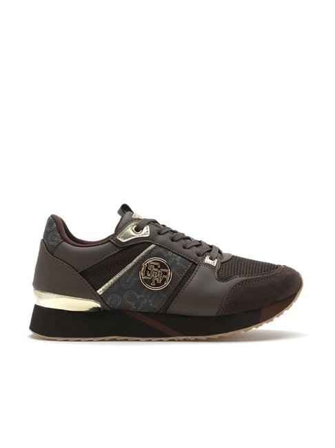 u.s. polo assn. women's brown running shoes