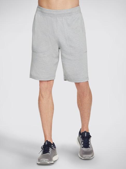 skechers grey comfort fit sports shorts