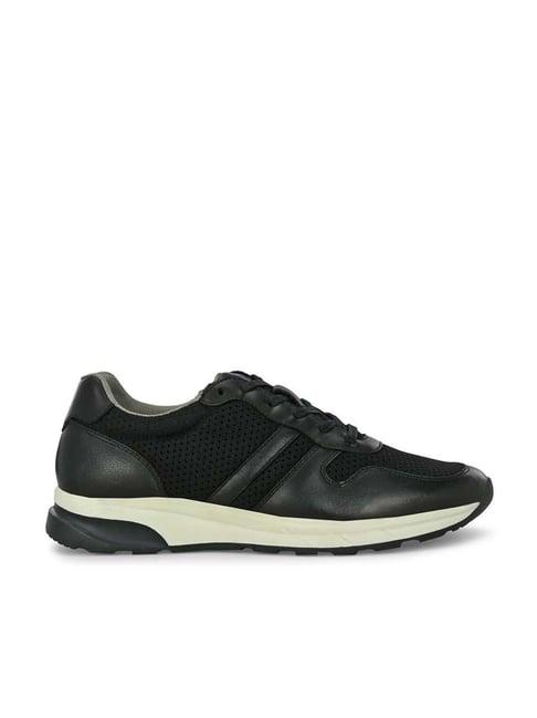 alberto torresi men's black casual sneakers